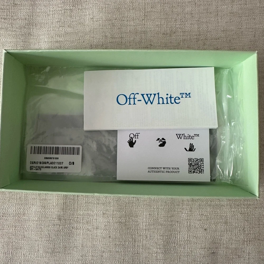 Off-White Black Arthur Sunglasses, NWT!